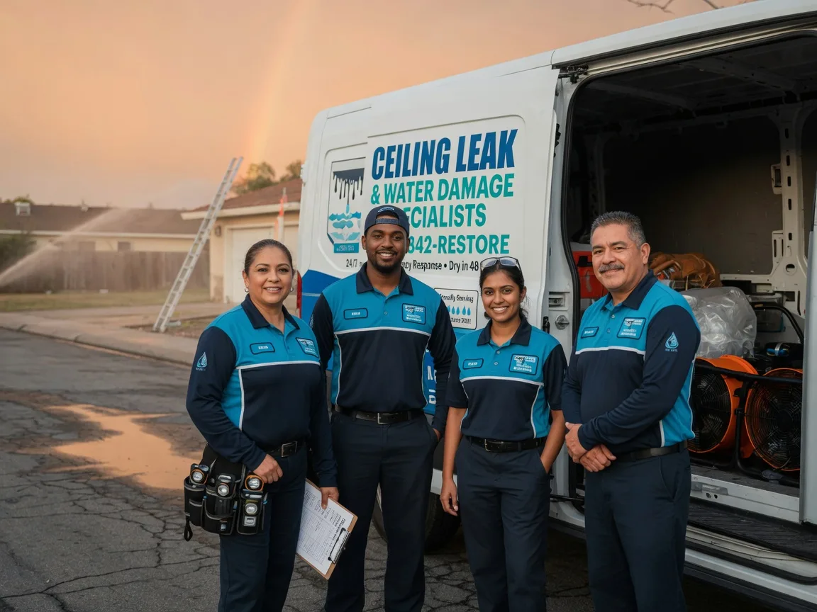 Ceiling Leak Cleanup company in Bridge City, TX